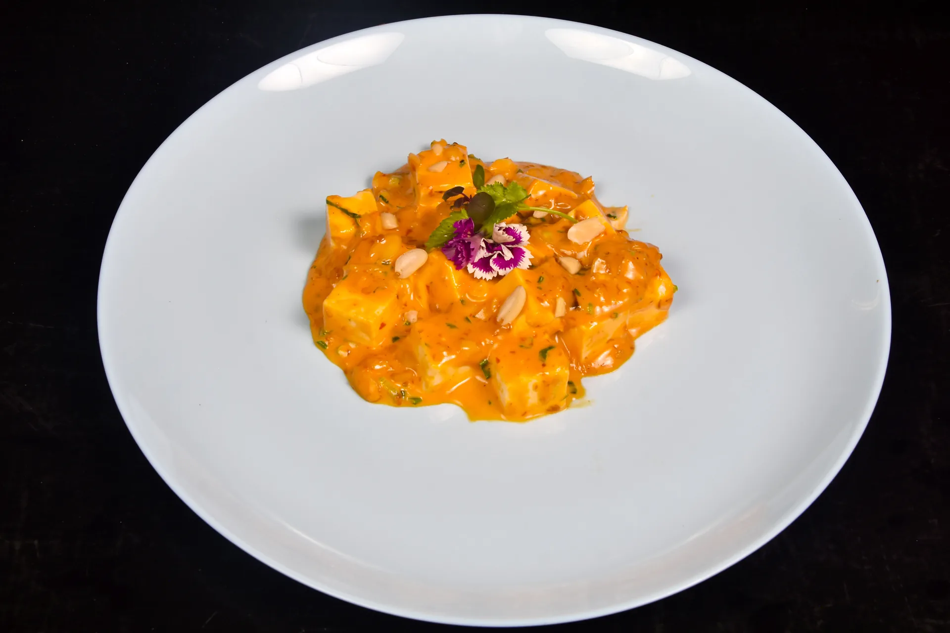 Tofu in Thai Peanut Sauce